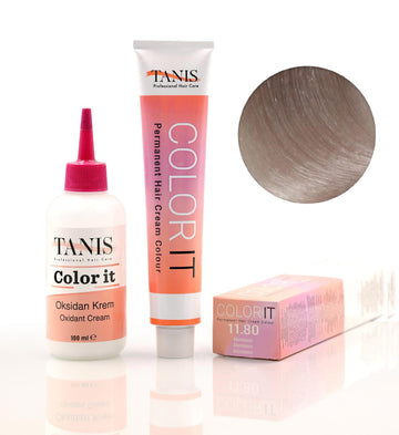 TANİS COLOR-IT (100 ML) Permanent Saç boyası 11.80 (Alüminyum)