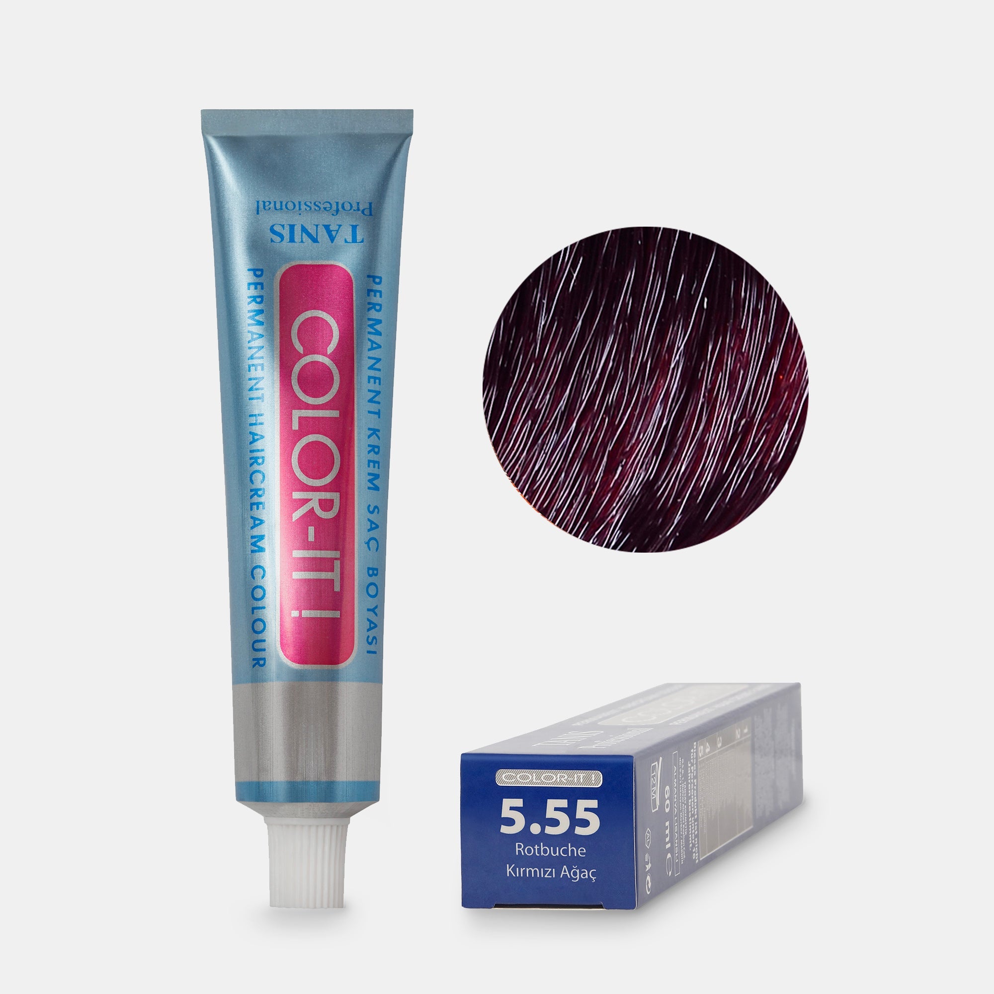 Permanent Hair Color COLOR-IT 5.55 European Beech
