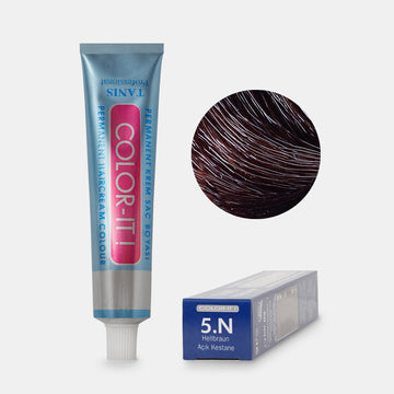 Permanent Hair Color COLOR-IT 5.N Light Chestnut